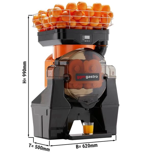 Elektrische Orangenpresse - Orange - Automatische Zufuhr 1 Elektrische Orangenpresse - Orange - Automatische Zufuhr