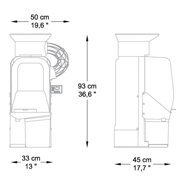 Elektrische Orangenpresse - Orange - Automatische Zufuhr 8 Elektrische Orangenpresse - Orange - Automatische Zufuhr – Bild 8