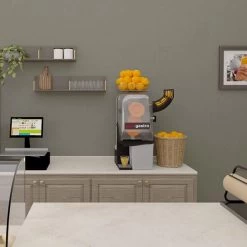 Elektrische Orangenpresse - Orange - Manuelle Zufuhr -Küchen Verkauf OMZ max room 0115