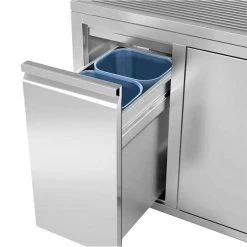 (2 Stück) Plastikbehälter Für Abfallbehälter MEK - 10L -Küchen Verkauf PBSSAAK 3 04b4