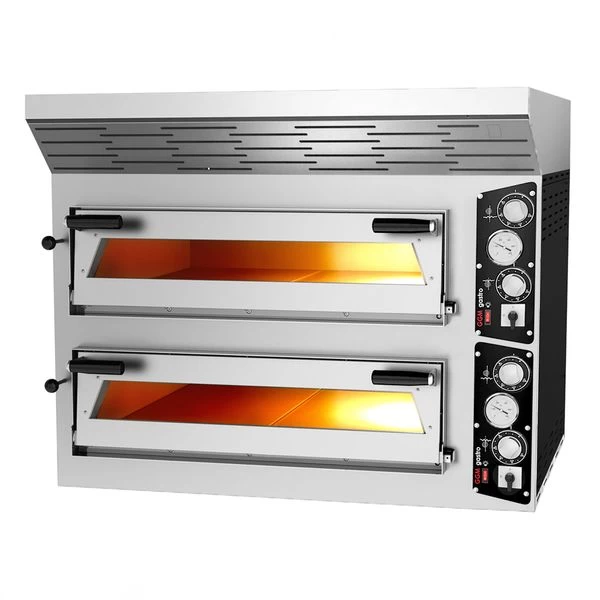 Elektro Pizzaofen - 6+6x 35cm (Breit) - Manuell 4 Elektro Pizzaofen - 6+6x 35cm (Breit) - Manuell – Bild 4