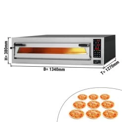 Elektro Pizzaofen - 9x 35cm (Breit) - Mit TouchScreen
