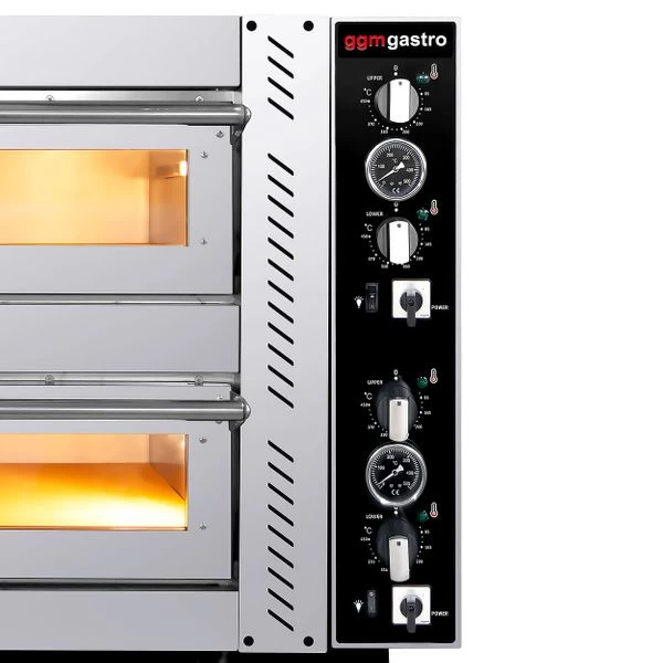 Elektro Pizzaofen - 6+6x 30cm (Breit) - Manuell 8 Elektro Pizzaofen - 6+6x 30cm (Breit) - Manuell – Bild 8