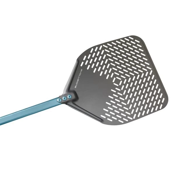 Pizzaschaufel Aus Aluminium - 33 Cm - Perforiert 2 Pizzaschaufel Aus Aluminium - 33 Cm - Perforiert – Bild 2