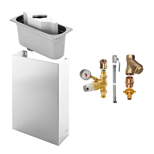 Portionierer- Und Spachteldusche Mit Portioniererspüle & Integr. Siebeinsatz 1 Portionierer- Und Spachteldusche Mit Portioniererspüle & Integr. Siebeinsatz