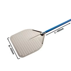 Pizzaschaufel Aus Aluminium - 45 Cm - Perforiert
