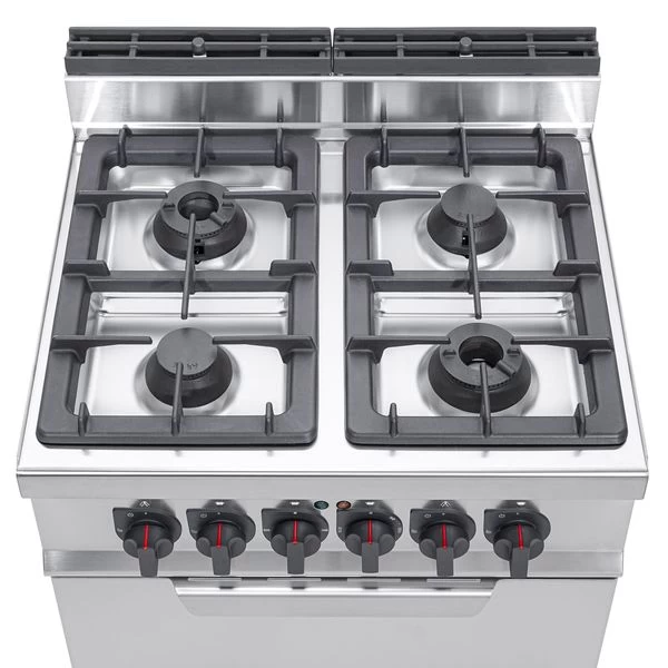 Gasherd - 28 KW - 4 Brenner 8 Gasherd - 28 KW - 4 Brenner – Bild 8