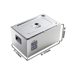 Softcooker Mit Statischer Wassererwärmung - GN 1/1 | Sous-Vide | Wasserbad | Garer