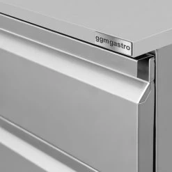 Edelstahl Schubladenschrank - 0,4 M - Mit 2 Schubladen -Küchen Verkauf SS2K456 E detail 2 4a74 2