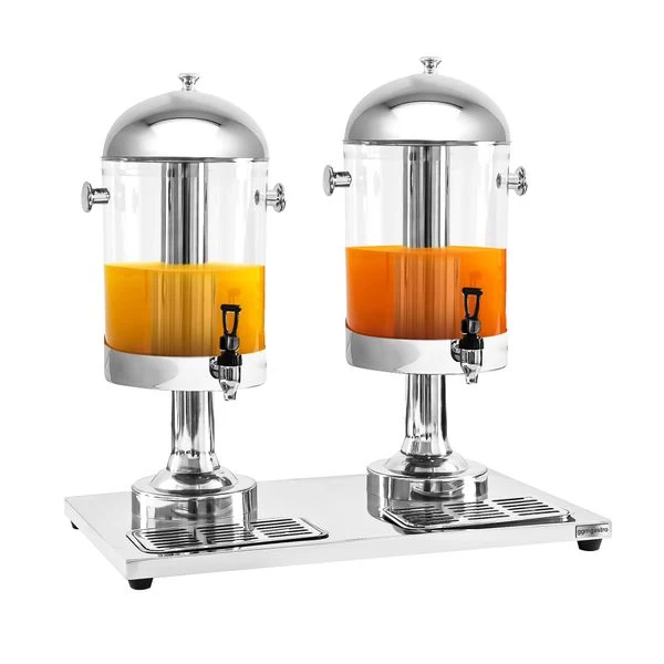 Saftspender - 2x 7,5 Liter - Edelstahl 2 Saftspender - 2x 7,5 Liter - Edelstahl – Bild 2