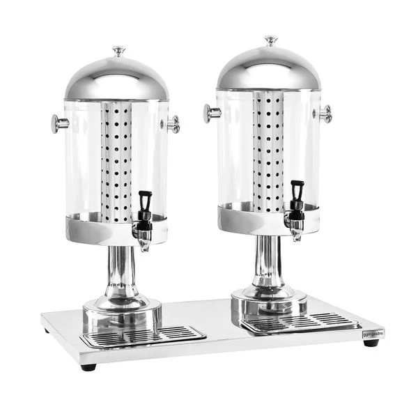 Saftspender - 2x 7,5 Liter - Edelstahl 4 Saftspender - 2x 7,5 Liter - Edelstahl – Bild 4