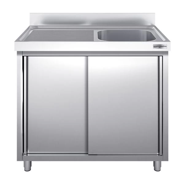 Spülschrank PREMIUM - 1200x700mm - Mit 1 Becken Rechts 3 Spülschrank PREMIUM - 1200x700mm - Mit 1 Becken Rechts – Bild 3