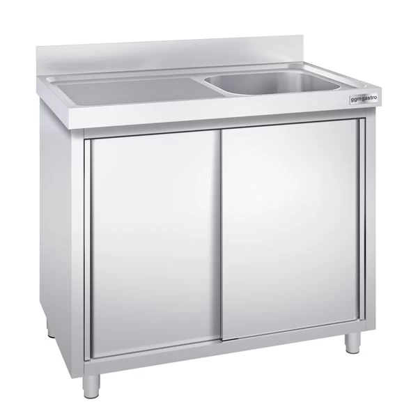 Spülschrank PREMIUM - 1200x700mm - Mit 1 Becken Rechts 2 Spülschrank PREMIUM - 1200x700mm - Mit 1 Becken Rechts – Bild 2