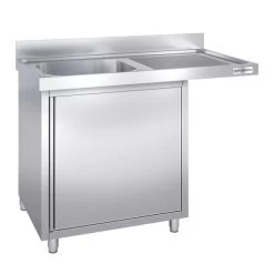 Spülmaschinen Spülschrank - 1200x700mm - Mit 1 Becken Links -Küchen Verkauf SSK127SBL1 2 ccc6 1
