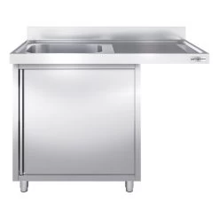 Spülmaschinen Spülschrank - 1200x700mm - Mit 1 Becken Links -Küchen Verkauf SSK127SBL1 3 92fb 1