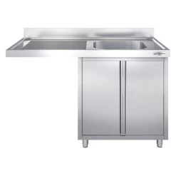 Spülmaschinen Spülschrank - 1400x700mm - Mit 1 Becken Rechts -Küchen Verkauf SSK147SBR1 2 0ecf 1