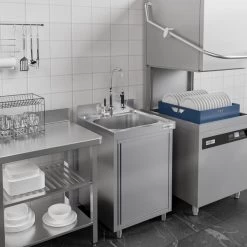 Spülschrank PREMIUM - 600x600mm - Mit 1 Becken -Küchen Verkauf SSK66BM1IMAGE 13ab