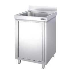 Spülschrank PREMIUM - 600x600mm - Mit 1 Becken -Küchen Verkauf SSK66BM1 2 0157