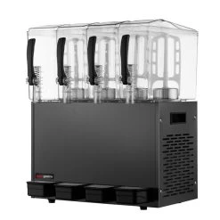 Saftspender - 4x 10 Liter - Schwarz -Küchen Verkauf SSNC40S 3 5293