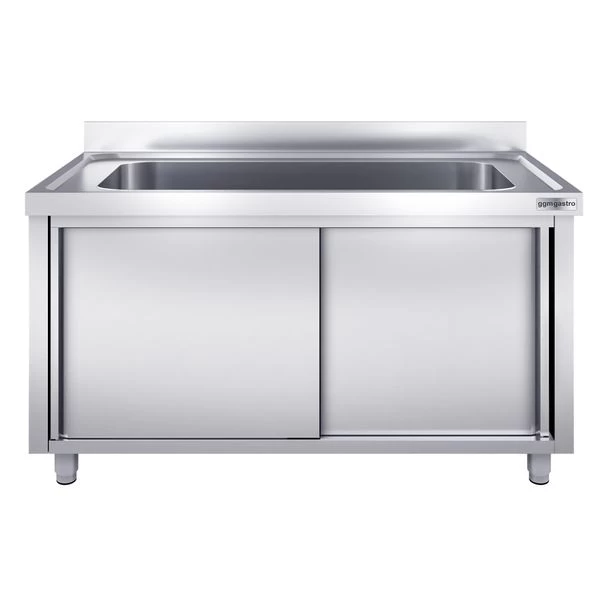 Topfspülschrank - 1400x600mm - Mit 1 Becken 3 Topfspülschrank - 1400x600mm - Mit 1 Becken – Bild 3