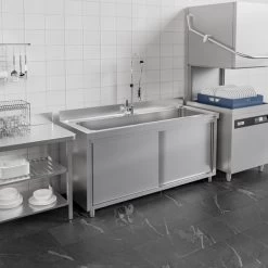 Topfspülschrank - 1400x700mm - Mit 1 Becken 10 Topfspülschrank - 1400x700mm - Mit 1 Becken -Küchen Verkauf SSR147T1IMAGE a8b3