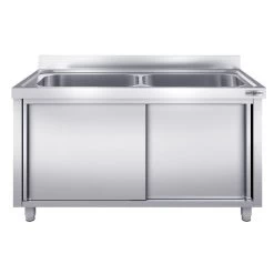 Topfspülschrank - 1800x700mm - Mit 2 Becken -Küchen Verkauf SSR187T2 1 14c4