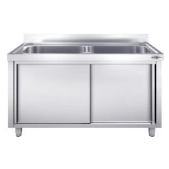 Topfspülschrank - 2000x600mm - Mit 2 Becken 8 Topfspülschrank - 2000x600mm - Mit 2 Becken -Küchen Verkauf SSR206T2 1 6c29