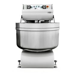 Bäckerei-Spiralteigknetmaschine - 205 Liter / 130 Kg - 2 Geschwindigkeiten - Mit Festem Kessel - 2 Motoren -Küchen Verkauf STKMMK130 2 5c2c