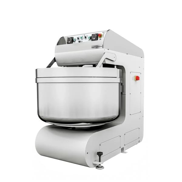 Bäckerei-Spiralteigknetmaschine 70 Liter / 40 Kg - 2 Geschwindigkeiten - Mit Festem Kessel - 2 Motoren 2 Bäckerei-Spiralteigknetmaschine 70 Liter / 40 Kg - 2 Geschwindigkeiten - Mit Festem Kessel - 2 Motoren – Bild 2