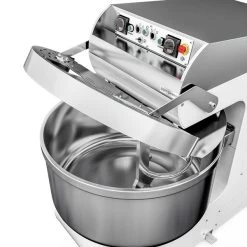 Bäckerei-Spiralteigknetmaschine 70 Liter / 40 Kg - 2 Geschwindigkeiten - Mit Festem Kessel - 2 Motoren 12 Bäckerei-Spiralteigknetmaschine 70 Liter / 40 Kg - 2 Geschwindigkeiten - Mit Festem Kessel - 2 Motoren -Küchen Verkauf STKMMK40 5 620f