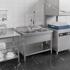 Spültisch PREMIUM - 1000x600mm - Mit Grundboden & 2 Becken Mittig 10 Spültisch PREMIUM - 1000x600mm - Mit Grundboden & 2 Becken Mittig -Küchen Verkauf STR106aBM2 image 1eee