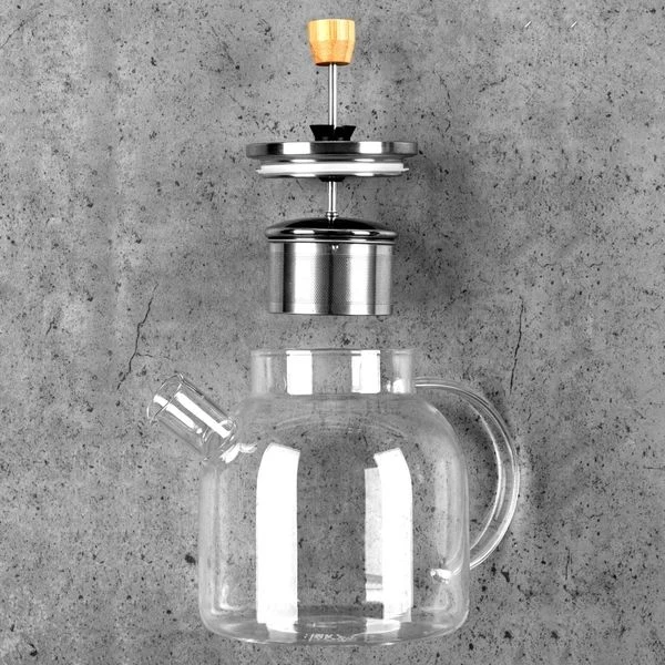 BEEM Teekanne Aus Glas - Mit Siebeinsatz - 1,5 Liter 16 BEEM Teekanne Aus Glas - Mit Siebeinsatz - 1,5 Liter – Bild 16