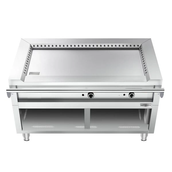 Gas Teppanyaki Grill - 17 KW - Glatte Bratplatte 3 Gas Teppanyaki Grill - 17 KW - Glatte Bratplatte – Bild 3