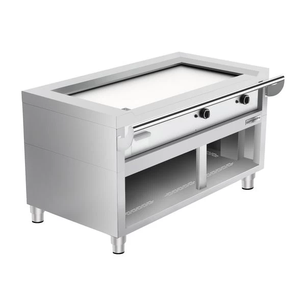 Gas Teppanyaki Grill - 17 KW - Glatte Bratplatte 7 Gas Teppanyaki Grill - 17 KW - Glatte Bratplatte – Bild 7