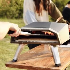 Tragbarer Holzpellets Pizzaofen - Tiefe: 300 Mm -Küchen Verkauf TPOML TPOHL detail inuse3 38c4