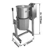 Vegetarischer/ Hummus Cutter - 20 Liter - 2,2 KW - 230 Volt