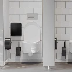 Wand-Abfalleimer - 7 Liter - Schwarz -Küchen Verkauf WAD7S room 2f83