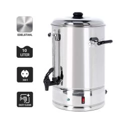 Kaffee Perkolator - 10 Liter - 1,5kW -Küchen Verkauf WKH010 Icons 1484