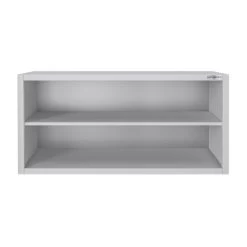 Edelstahl Wandhängeschrank ECO - 1200x400mm - Ohne Schiebetür - 650mm Hoch -Küchen Verkauf WOK124 ECO 3 3084