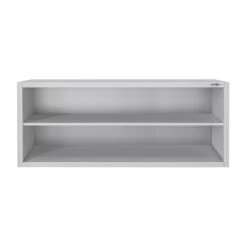 Edelstahl Wandhängeschrank ECO - 1800x400mm - Ohne Schiebetür - 650mm Hoch -Küchen Verkauf WOK184 ECO 3 b8ee