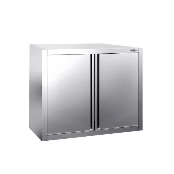 Edelstahl Wandhängeschrank PREMIUM - 800x400mm - Mit Flügeltür - 800mm Hoch 2 Edelstahl Wandhängeschrank PREMIUM - 800x400mm - Mit Flügeltür - 800mm Hoch – Bild 2