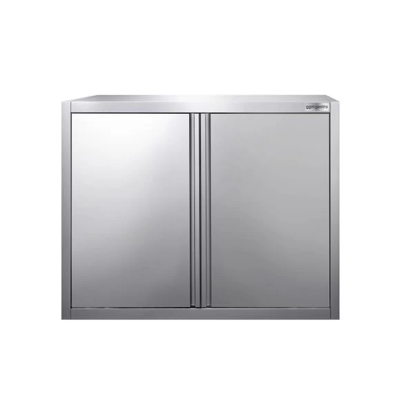 Edelstahl Wandhängeschrank PREMIUM - 800x400mm - Mit Flügeltür - 800mm Hoch 4 Edelstahl Wandhängeschrank PREMIUM - 800x400mm - Mit Flügeltür - 800mm Hoch – Bild 4