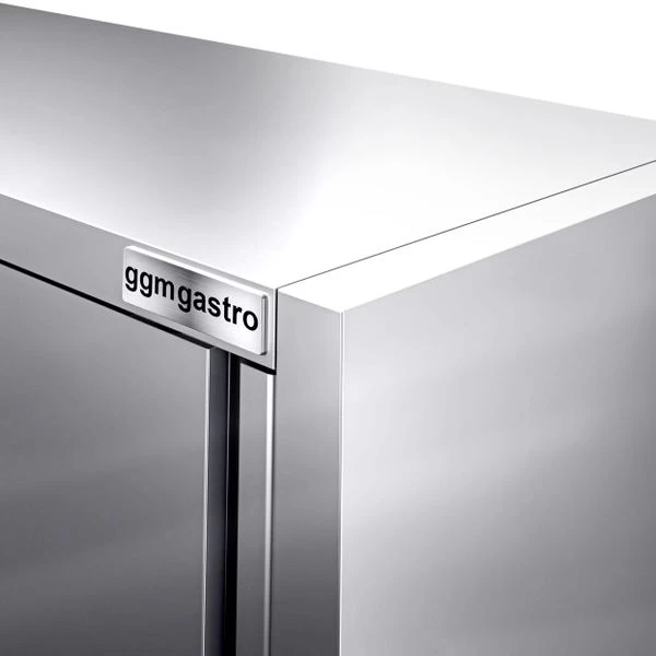 Edelstahl Wandhängeschrank PREMIUM - 2000x400mm - Mit Schiebetür - 800mm Hoch 5 Edelstahl Wandhängeschrank PREMIUM - 2000x400mm - Mit Schiebetür - 800mm Hoch – Bild 5