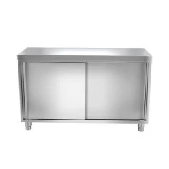 Edelstahl Arbeitsschrank ECO - 1200x700mm - Mit Schiebetür -Küchen Verkauf ask126 6bb9