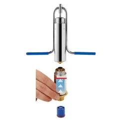 Behälter- & Gläserdusche Mit Integr. Wasserstrahl-Regler 5 Behälter- & Gläserdusche Mit Integr. Wasserstrahl-Regler -Küchen Verkauf bgdlb4101 aufbau 67ea