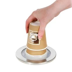 Set Vierfach Becherspender - Kunststoff - Anbauversion -Küchen Verkauf cup dispenser inuse 74e5 1