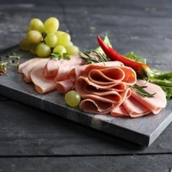 Aufschnittmaschine - 250 Watt - Messer: Ø 300mm - Rot -Küchen Verkauf detail cold meat 1 1f7f