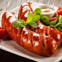 Elektro Bratplatte - 1,6 KW - Glatt -Küchen Verkauf detail sausages c901