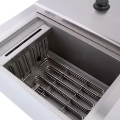 Doppelfritteuse - 600mm - 8+8 Liter - 9 KW - Mit Ablasshahn -Küchen Verkauf efk653 8 8 heating 1485 1