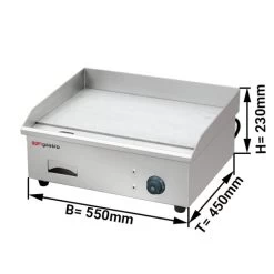 Elektrogrill Bratplatte - 3 KW